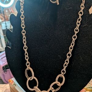 Elegant Silver Chain Necklace‎